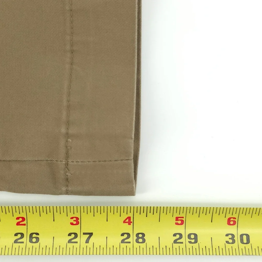 Banana Republic Mens Pants Mason Chino 31x30 Khaki Tan Athletic Tapered Stretch